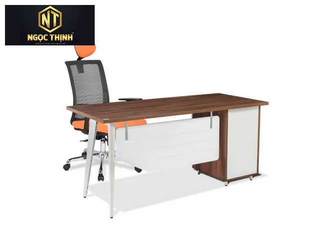 Bàn làm việc hộc liền LUX140HLC10 - LUX160HLC10 Bàn làm việc hộc liền LUX140HLC10 - LUX160HLC10